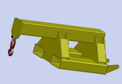 HANGING ARMS FOR FORK-LIFT TRUCKS