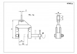 HANGING CLAMPS - VERTICAL