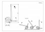 HOOK CLAMP FOR WOODEN LOGS - ROTATING - STABLE