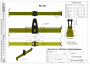 Lifting beams - adjustable - simple - technical drawing 1