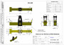 Lifting beams - adjustable - simple - technical drawing 2