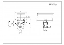 PRESSURE HANGERS FOR I PROFILES