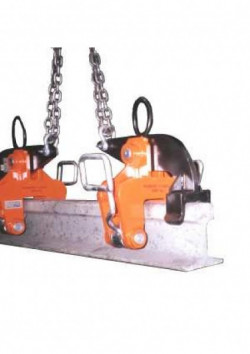 Tongs for rail - horizontal