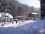 View from the main building in winter