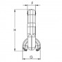 XO 1 WELD - Technical drawing 1