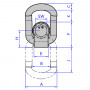 XO RING - Technical drawing 1