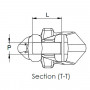 XO SHORTENER - Technical drawing 1