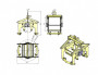 technical draw - wire coil pressure grippers