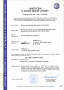 Certifikát TÜV - Osvědčení o shodě řízení výroby