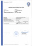 Certifikát TÜV - Specifikace rozsahu systému řízení výroby